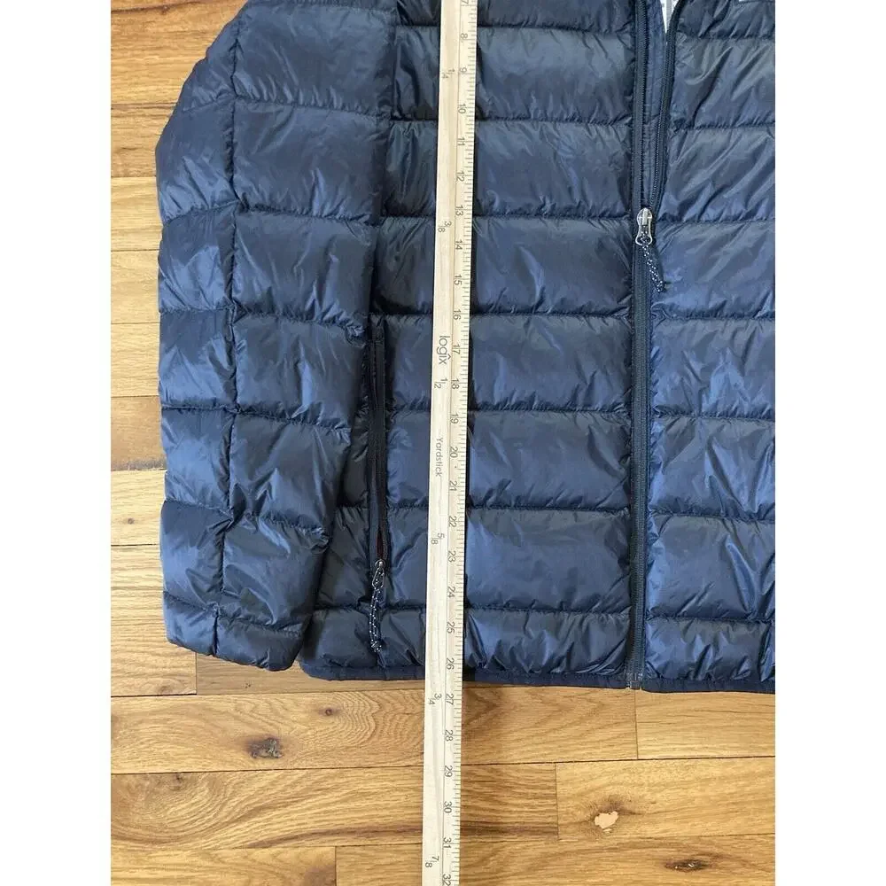 Eddie Bauer Men's Down Packable Jacket Microlight Sizes Small Black 650 Fill NWT